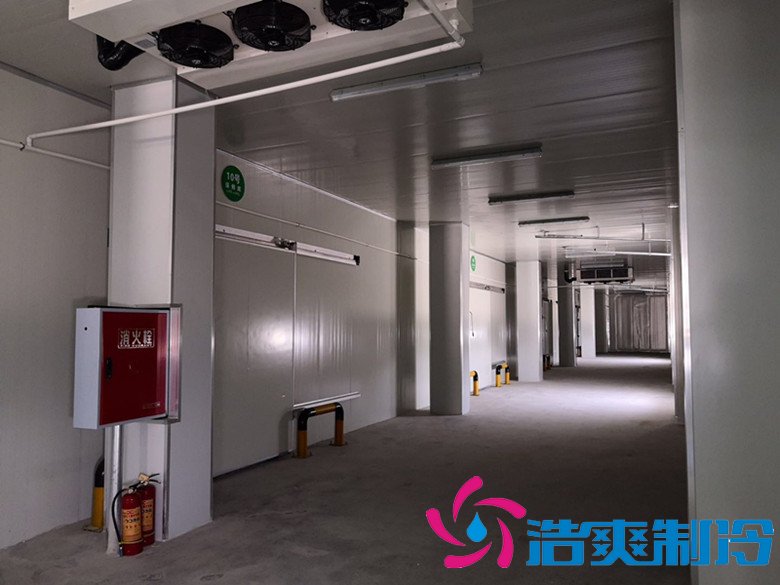 浙江佳時食品3000㎡牛肉、豆制品加工低溫冷藏冷凍庫完工圖片